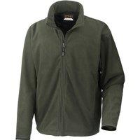 Result Men's Extreme Climate Stopper Water Repellent Fleece Breathable Jacket in Dark Green | Size: 2XL