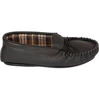 Celtic & Co Men's British Golf Moccasins in Brown | Size: 9