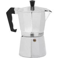 Havendro Royalford 6-Cup/300ML Moka Pot - Stovetop Espresso Percolator in Silver
