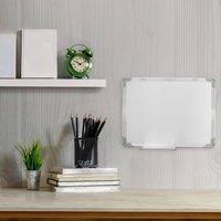 Havendro 700 x 500mm Magnetic Whiteboard Large White Board Dry Wipe Notice