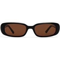 OMI Eyewear Women's Diana - Black & Brown Sunglasses