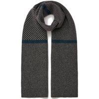 Celtic & Co Men's Chevron Scarf in Aubergine