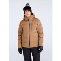 Animal Men's 'Polar' Warm Waterproof Insulated Padded Puffer Winter Ski Jacket in Brown | Size: XL