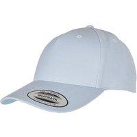 Yupoong Flexfit 5 Panel Snapback Cap in Blue
