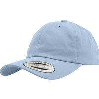 Yupoong Flexfit 6-panel Baseball Cap With Buckle in Light Blue