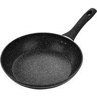 Royalford 24Cm Frying Pan Non-Stick Granite Coating Fry Pan in Black