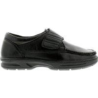 Dr Keller Men's Touch Fastening Shoes in Black | Size: 13