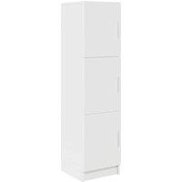 Berkfield Home White Sideboard White MDF Wood Medium White Sideboard