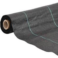 Berkfield Home Weed Membrane Black 1x100 m PP