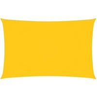 Berkfield Home Sunshade Sail Oxford Fabric Rectangular 5x8 m Yellow