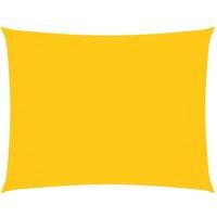 Berkfield Home Sunshade Sail Oxford Fabric Rectangular 4x5 m Yellow