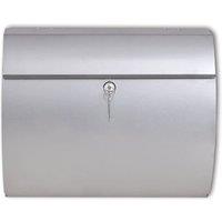 Berkfield Home Stainless Steel Mailbox in Silver