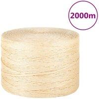 Berkfield Home Rope 100% Sisal 3 mm 2000 m