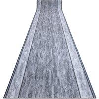 RugsX Anti-Slip Rama Runner in Grey | Size: 67 cm x 280 cm
