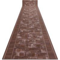 RugsX Anti-Slip Tribe Runner in Beige | Size: 67 cm x 370 cm