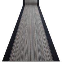 RugsX Anti-Slip Carnaby Runner in Grey | Size: 67 cm x 380 cm