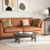 Berkfield Home Coffee Table Legs Natural Steel 2 pcs 40x(30-31) cm Steel in Grey