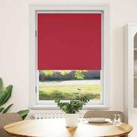 Berkfield Home Roller Blind Blackout 120 x 175 cm Red