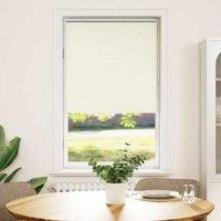 Berkfield Home Roller Blind Blackout Leaves Green 130x210 cm Fabric Width 126.6 in White