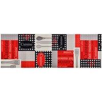 Berkfield Home Kitchen Floor Mat Washable Cuisine 45x150 cm