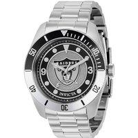 Invicta Men's IN-37235 NFL 47mm Quartz Watch in Silver