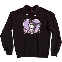Sanrio Puff Print Sweatshirt in Black | Size: 2XL