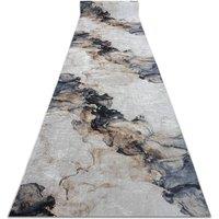 RugsX Anti-Slip Lotus Runner in Beige | Size: 60 cm x 720 cm