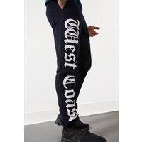 LONDON ATTITUDE Men's West Coast Dark Navy Jogger | Size: Medium