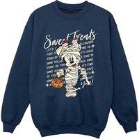 Disney Girl's Sweet Treats Minnie Mouse Sweatshirt in Navy | Size: 12-13 Years