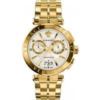 Versace Men's VE1D00419 45mm Quartz Watch in Gold