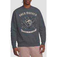 The Witcher Kaer Morhen Medallion Tree Sweatshirt, Charcoal in Grey | Size: Small