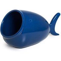 BlissHome Rick Stein Coves of Cornwall Stoneware Salt Pig Blue