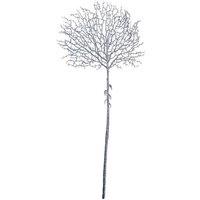 VFM e-Store Christmas Stem Leaves & Berries Decoration 88cm x 41cm Blue X 1 | Size: 88 cm x 41 cm