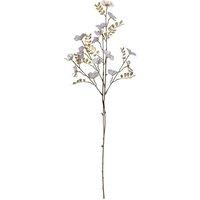 VFM e-Store Christmas Daisy Spray Decoration 91cm x 29cm Silver X 1 | Size: 91 cm x 29 cm