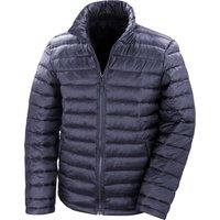 Result Men's Ice Bird Padded Winter Jacket (Water Repellent & Windproof) in Navy | Size: Medium