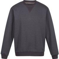Regatta Professional Men's Crew Neck Sweatshirt in Dark Grey | Size: Small