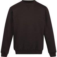 Regatta Professional Men's Crew Neck Sweatshirt in Black | Size: Medium