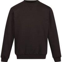 Regatta Professional Men's Crew Neck Sweatshirt in Black | Size: 3XL