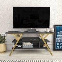 Decorotika Minerva TV Unit for TV's up to 55 inch in Grey