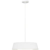 Netlighting Asher 5 Light Pendant Matt White E14