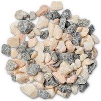 Altico Garden Products Ltd Natural Coral Bulk Bag 850kg Chippings, 16-32mm Gravel with Rose Tones