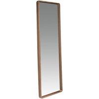 Angel Cerda Rectangular Walnut Wall Mirror 60x190 cm