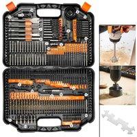 SPETLEK 246pc HSS Drill Bit Set Screwdriver Bits w/ Storage Case