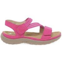Rieker Women's 'Locket' Sandals in Fuchsia | Size: 5