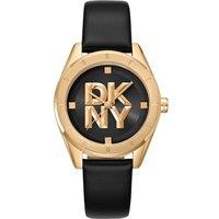 DKNY Women's DK1L016L0025 Chambers 34mm Quartz Watch in Black