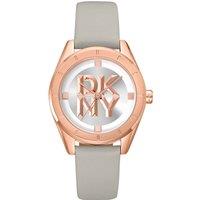 DKNY Women's DK1L016L0035 Chambers 34mm Quartz Watch in Grey