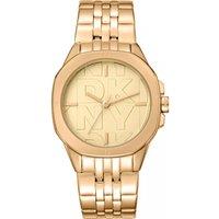 DKNY Women's DK1L012M0065 Brooklyn 34mm Quartz Watch in Gold