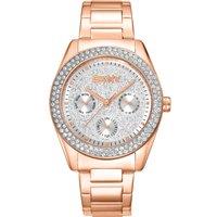 DKNY Women's DK1L078M0035 Chambers 36mm Quartz Watch in Rose Gold