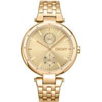 DKNY Women's DK1L066M0065 Downtown 38mm Quartz Watch in Gold
