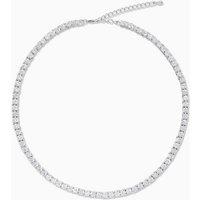 FIFTH NYC JEWELLERY Women's Tennis Necklace in Silver | Size: 38 cm